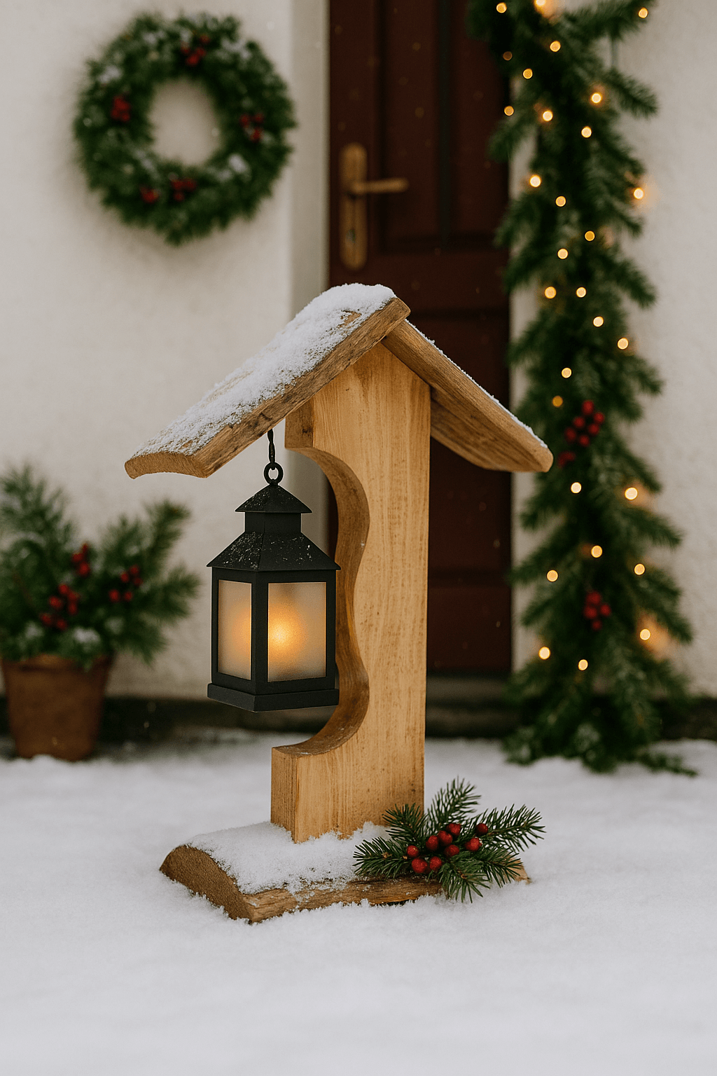 Große Winterlaterne