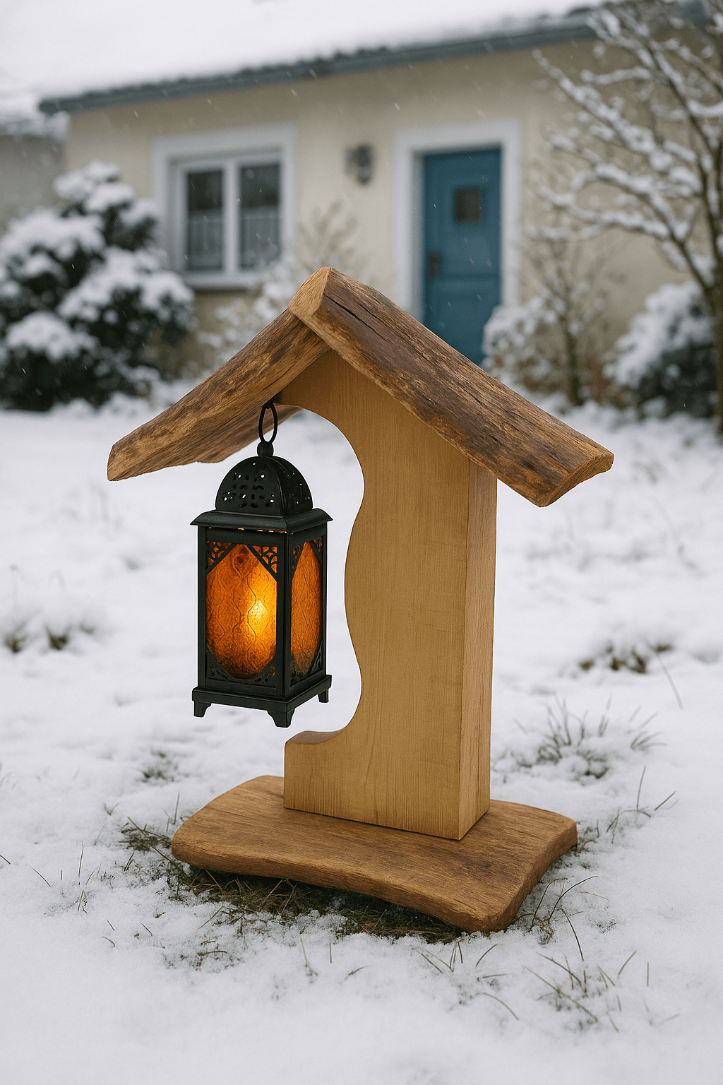 Winterzauber Laternenhalter
