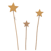 Kleine Weihnachtssterne im 3er-Pack